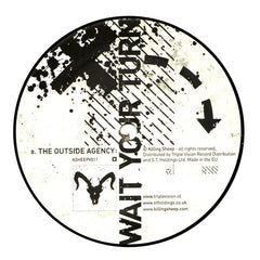 The Outside Agency - The Solution / Wait Your Turn 12" Killing Sheep Records KSHEEPV011