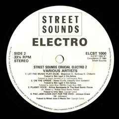Various - Street Sounds Crucial Electro 2 12" ELCST10000 Street Sounds