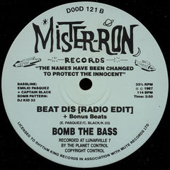 Bomb The Bass - Beat Dis 12" Mister-Ron Records DOOD 121