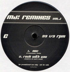 Michael Jackson - Remixes Volume 1 - PROMO – MJRXLP001