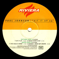Paul Johnson - Hit It Up EP - RIV001 Riviera