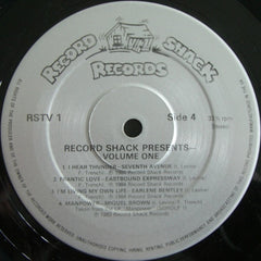 Various - Record Shack Presents Volume One 2x12" Record Shack Records RSTV1
