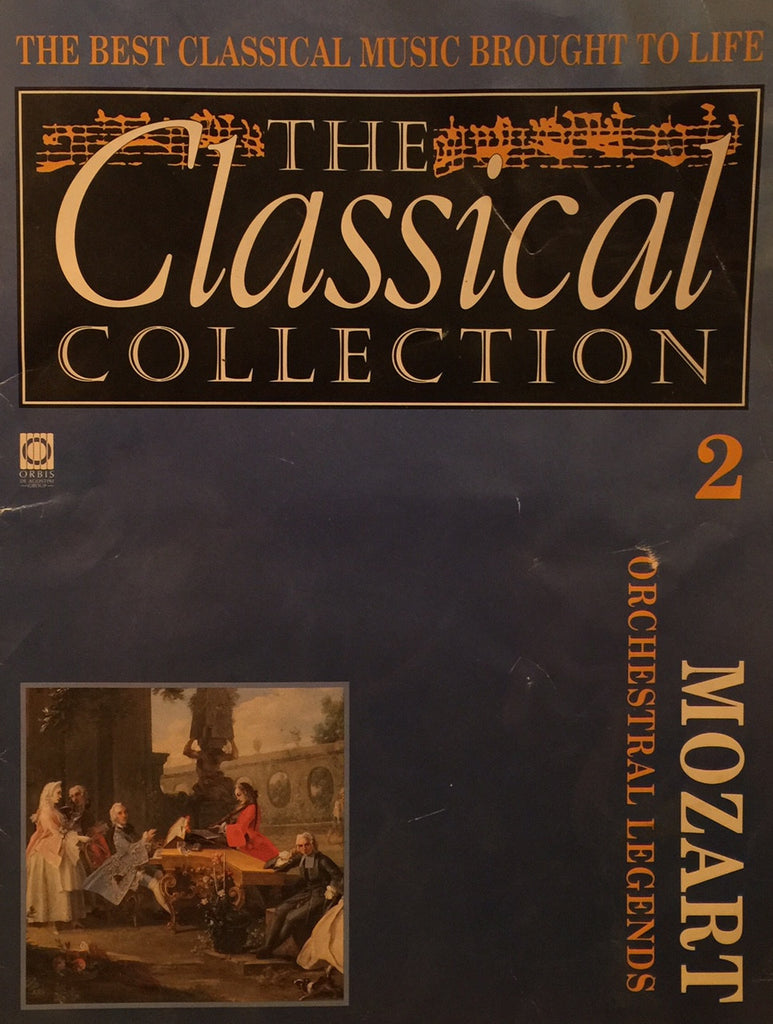 MOZART Orchestral Legends (THE CLASSICAL COLLECTION) Pamphlet - 1992