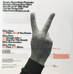 Skream - Skreamizm Volume V 3x12" TEMPA040 Tempa