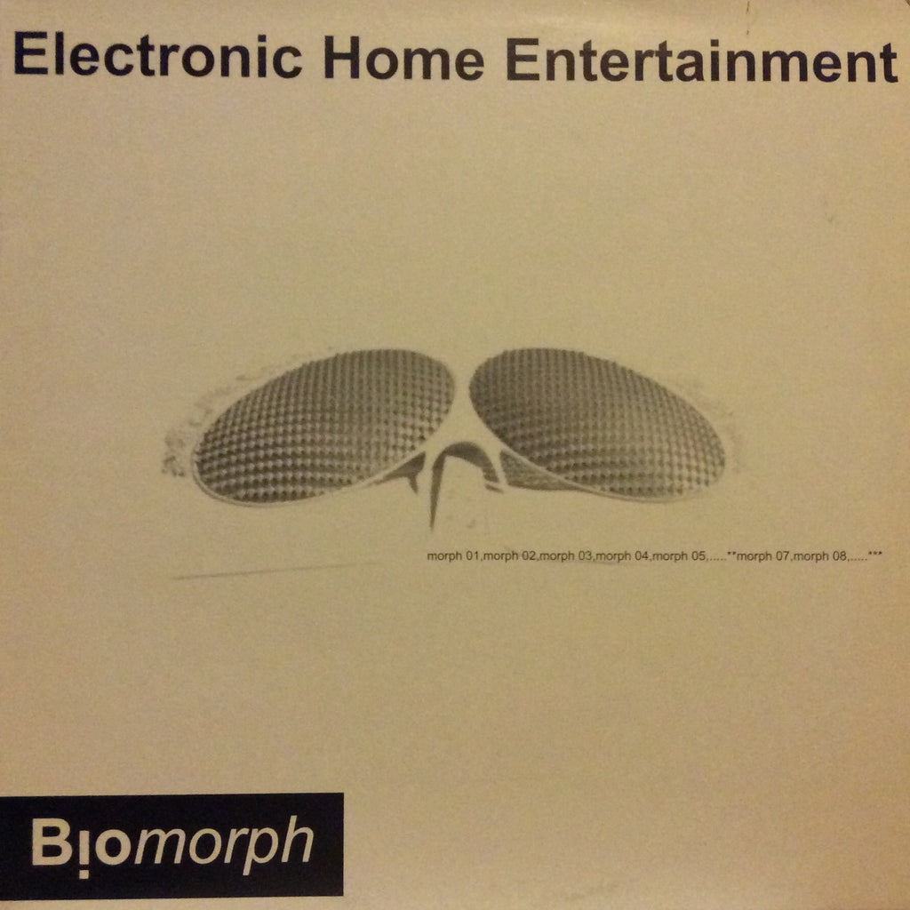 Electronic Home Entertainment - Biomorph 12" Federation Of Drums fod 37.37 LP