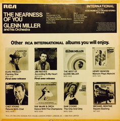 Glenn Miller And His Orchestra - The Nearness Of You 12" INTS1019 RCA International (Camden)