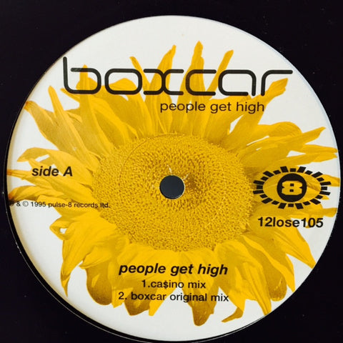 Boxcar - People Get High 12" 12LOSE105 Pulse-8 Records