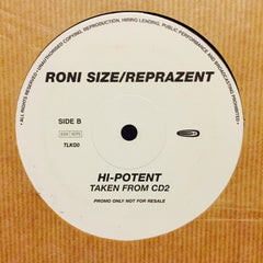 Roni Size / Reprazent - Brown Paper Bag / Hi-Potent 12" Talkin' Loud TLKOO