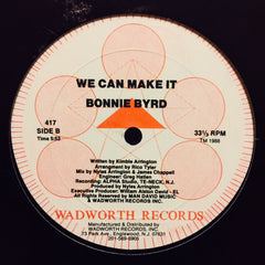 Bonnie Byrd - Good Girl / We Can Make It 12" 417 Wadworth Records