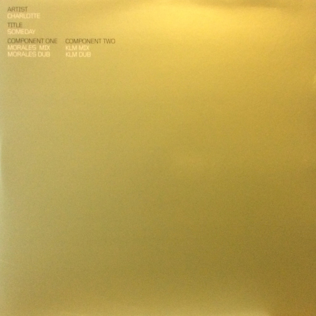 Charlotte - Someday 2x12" Rhythm Series 12RHYDJY 23