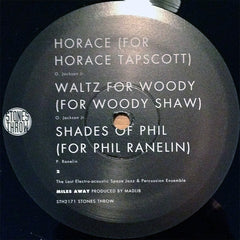 The Last Electro-Acoustic Space Jazz & Percussion Ensemble - Miles Away 12" Stones Throw Records STH2171