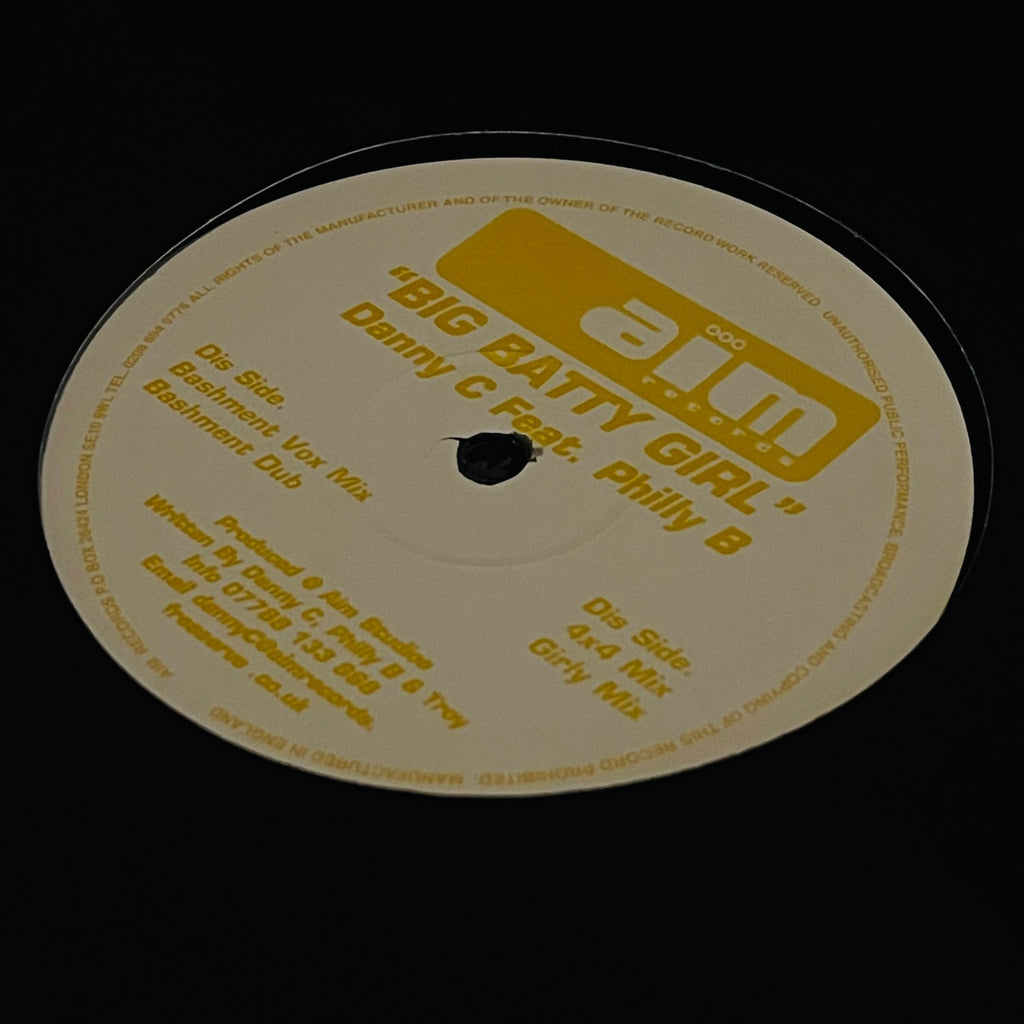 Danny C Feature Philly B – Big Batty Girl AIM Records – AIM010