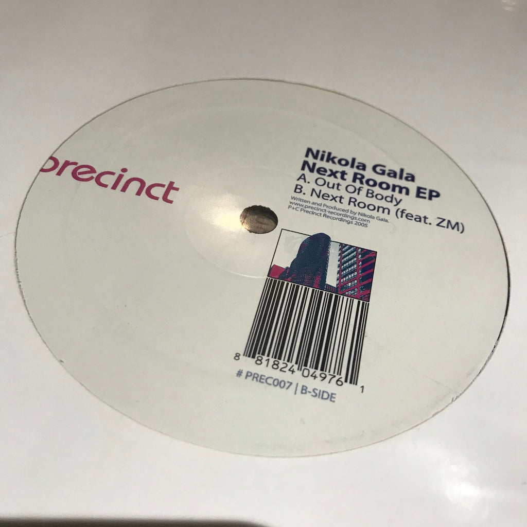 Nikola Gala – Next Room EP Precinct Recordings – PREC 007