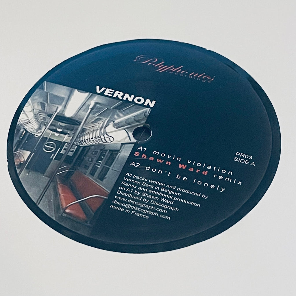 Vernon – Movin Violation EP Polyphonics Recordings – PR03