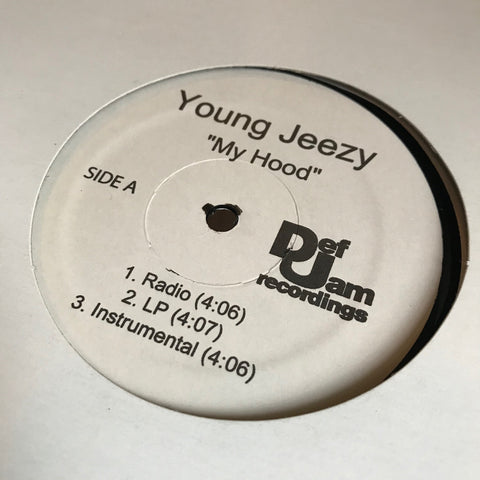 Young Jeezy ‎– My Hood Def Jam Recordings