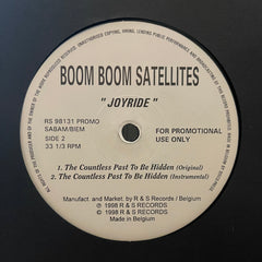 Boom Boom Satellites – Joyride R&S Records – RS98131 PROMO