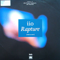iiO – Rapture (Tastes So Sweet) Ministry Of Sound – MOSUS0021