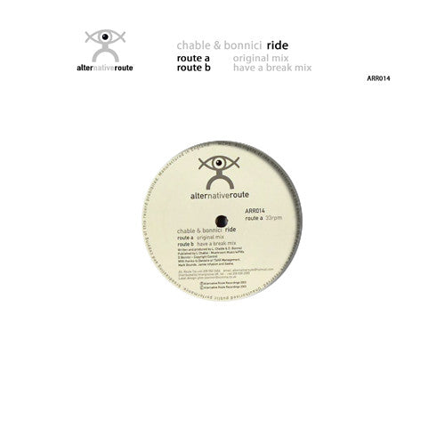 Chable & Bonnici - Ride Alternative Route Recordings – ARR014