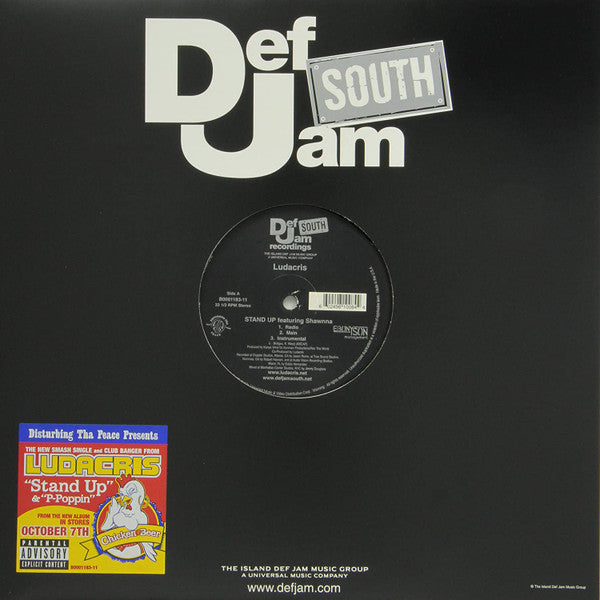 Ludacris – Stand Up / P-Poppin Def Jam South – B000118311