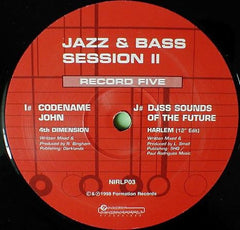 DJ SS - Jazz & Bass Session II - New Identity Recordings NIR LP03