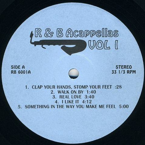 Various – R & B Acappellas Vol 1 RB6001