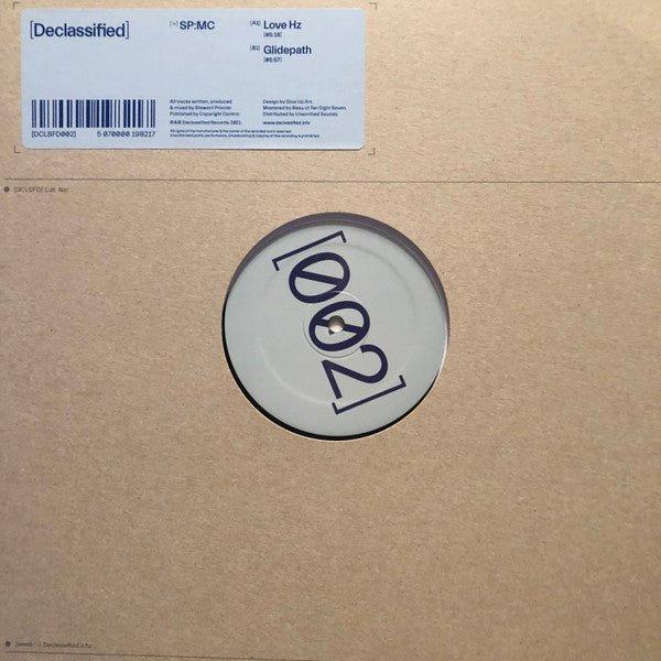 SPMC – Love Hz / Glidepath Declassified Records  DCLSFD002