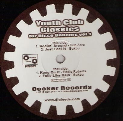 Various – Youth Club Classics For Disco Dancers Volume 1 Cooker Records – PW003