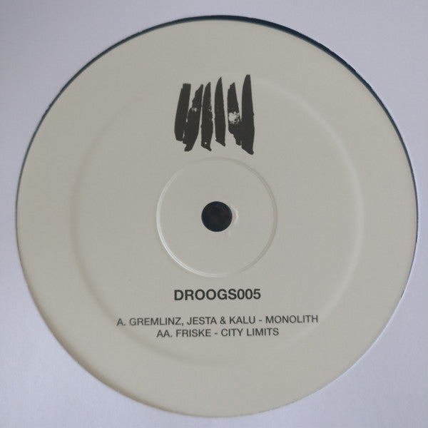 Gremlinz, Jesta & Kalu / Friske – Monolith / City Limits DROOGS – DROOGS005