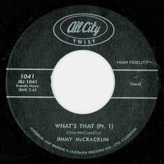 Jimmy McCracklin – What's That All City Twist – 1041