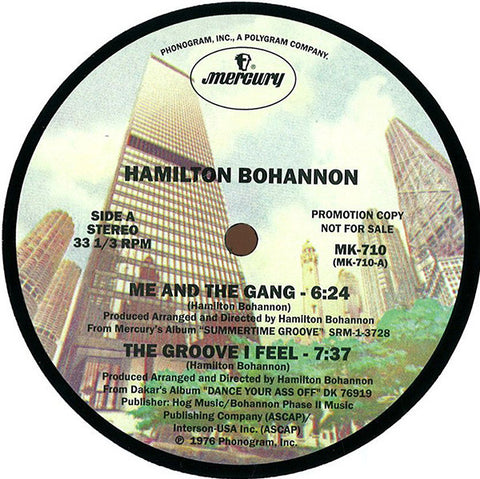Hamilton Bohannon – Me And The Gang Mercury – MK710