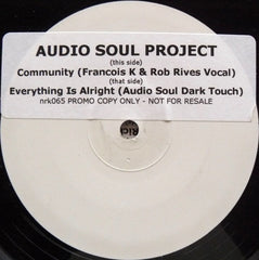 Audio Soul Project – Community / Everything Is Alright NRK Sound Division – NRK065