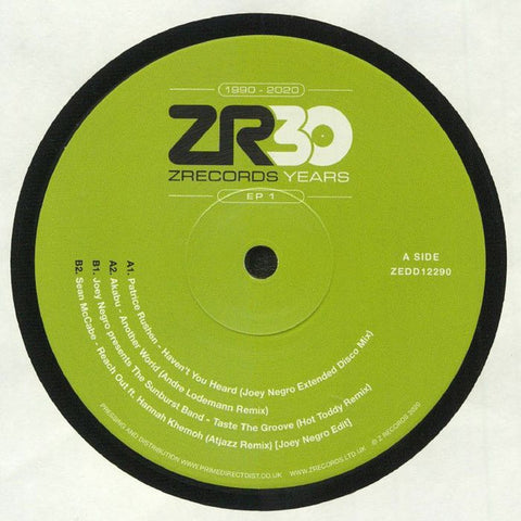 Various – 30 Years Of Z Records EP 1 Z Records – ZEDD12290