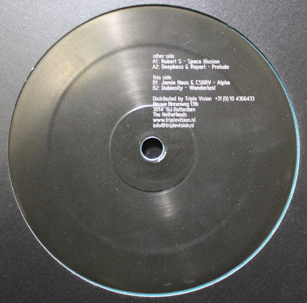 Various – Space Illusion EP Planet Rhythm Records – PRRUK105