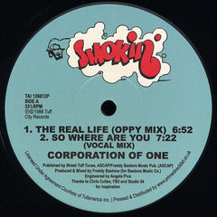 Corporation Of One – So Where Are You / The Real Life Smokin – TAI126612P