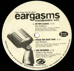 Various – Select Tracks From The Album Eargasms Crucialpoetics Volume 1 Ozone Music, Buds Distribution – BDS799