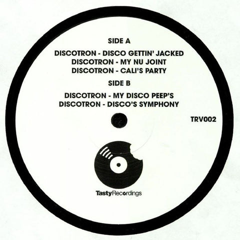 Discotron - Tasty Recordings Sampler 002 Tasty Recordings – TRV002