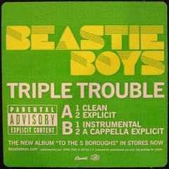 Beastie Boys - Triple Trouble 12" SPRO708761871814 Capitol Records