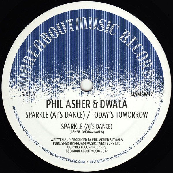 Phil Asher & Dwala – Sparkle / Today's Tomorrow Moreaboutmusic – MAMSW17