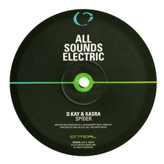 D Kay, Kasra, Silent Witness - Spider / Twin Town 10" CRITLP01 Critical Recordings