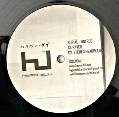 Burial ‎– Untrue 2x12" Hyperdub ‎– HDBLP002