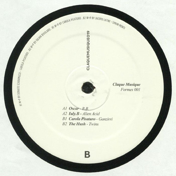 Various – Formes 001 Claque Musique – CLAQUEMUSIQUE019