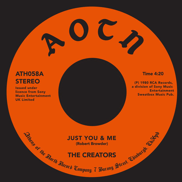 Creators - Just You & Me / Blame It On Me - Athens Of The North – ATH058