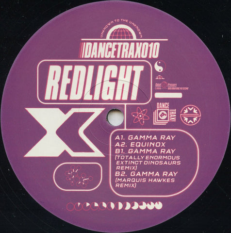 Redlight Gamma Ray Unknown To The Unknown – DANCETRAX010