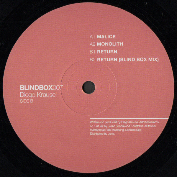 Diego Krause – Blind Box 007 Blind Box Series – BBOX 007