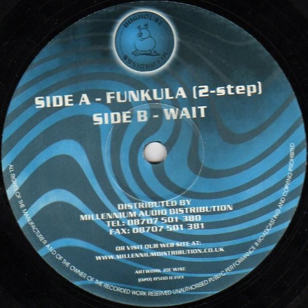 Unknown Artist - Funkula (2-Step) 12" DH2 Doghouse Recordings