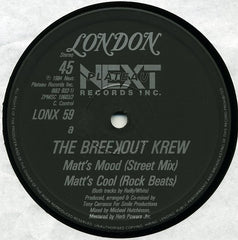 The Breekout Krew - Matt's Mood 12" LONX59 London Records