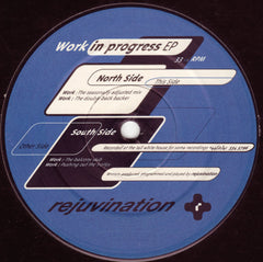 Rejuvination – Work In Progress EP Soma Quality Recordings – SOMA4