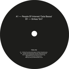 People Of Interest / Sirkea – Cala Bassa / Girl - Toolroom Records – TOOL700