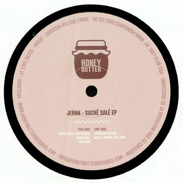 Jehan - Sucre Sale EP - Honey Butter Records – HONEY004
