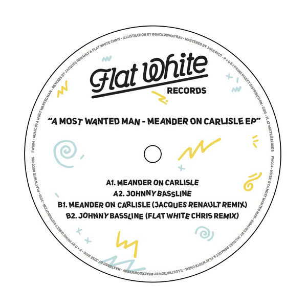 A Most Wanted Man – Meander On Carlisle EP Flat White Records FW004
